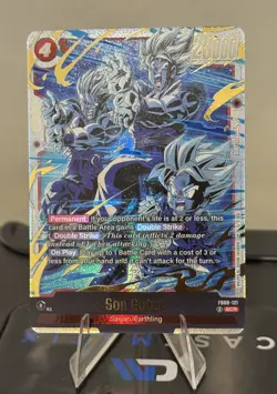 Son Goten FB08-121 Secret Rare Saiyan's Pride Dragon Ball English Card Fusion Wo - Image 1