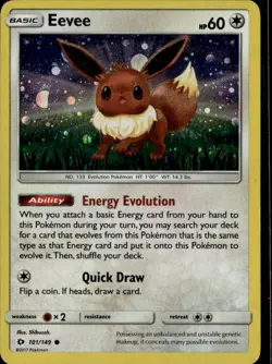 Eevee - (Cosmos Holo) Promo Miscellaneous Cards & Products 101/149 NM - Image 1