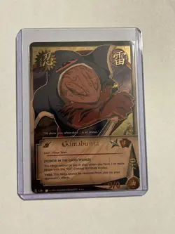 Naruto 176 - Gamabunta - First Edition - Super Rare - Foil Holo Card - Near Mint - Image 1