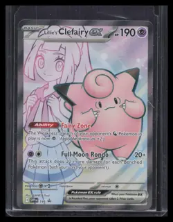 Lillie's Clefairy ex Holo SV: Scarlet & Violet Promo Cards #195 - Image 1