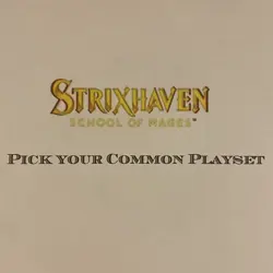Mtg Strixhaven Common School of Mages STX Choose Your Playset (x 4 cards) - Image 1