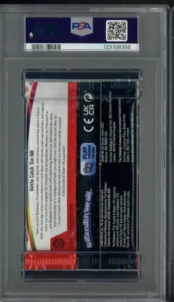 2023 Pokemon International Scarlet Violet Card 151 Foil Booster Pack PSA 9 MINT - Image 2
