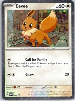 Eevee - 200 (Cosmos Holo) SV: Scarlet & Violet Promo Cards #SVP 200 NM - Image 1