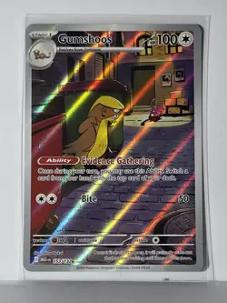 Gumshoos - 153/132 - Illustration Rare - Mega Evolution - Pokemon Card - NM/M - Image 1