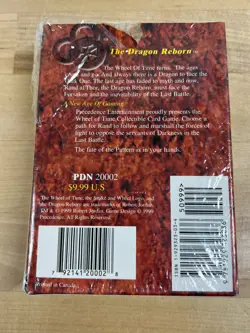 THE WHEEL OF TIME DRAGON REBORN COLLECTIBLE CARD GAME 50 CARD STARTER SET-SEALED - Image 2