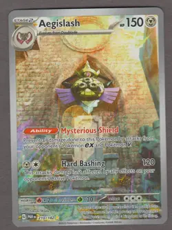 Aegislash 210/182 Illustration Rare Paradox Rift Pokemon Card Near Mint NM - Image 1