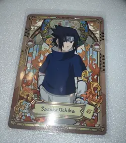 Sasuke Uchiha NRSA01-SP-002L5 Naruto Kayou Heavens Scroll English Card NM - Image 1