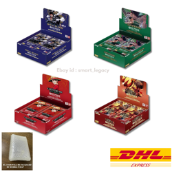 ONE PIECE TRADING CARD GAME BANDAI BOX ENGLISH SEALED OP10 OP12 OP13 PRB02 - DHL - Image 1