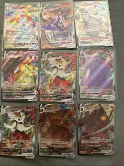 Pokemon VMAX Lot - 9 Cards - Near Mint - Image 1