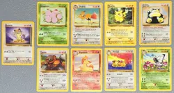 Pokemon Jungle WOTC Regular Vintage Card Lot x9 HP - Image 1