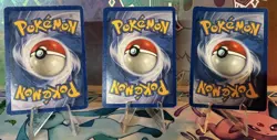 1995 Pokemon TCG Alakazam Holo Card 1/102 Abra 43/102 Kadabra 32/102 Base HP - Image 2