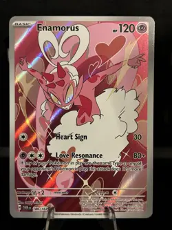 Enamorus 180/167 S&V Twilight Masquerade Illustration Rare Pokemon Card TCG - Image 1