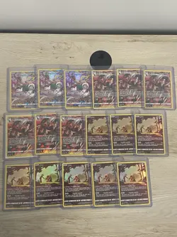Pokemon TCG Trainer Galley 17 Card Lot NM 8 Jynx, 6 Houndoom, 3 Oranguru - Image 1