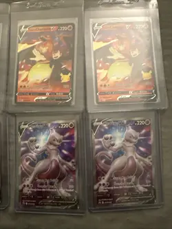 6 Card Pokemon BLACK STAR PROMO Cards Lot - Charizard / Mewtwo / Lucario NM - Image 3