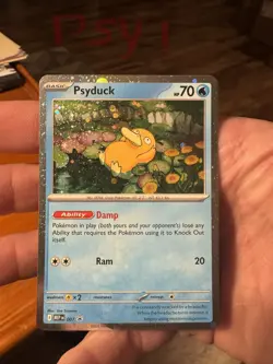 Lot of 3 Psyduck #007 BlackStar Promo Pokemon Cards Mega Evolutions EN NM - Image 3