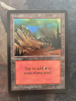*** BETA Mountain (C - Arabian) *** NM-Mint Beauty! - DUTY FREE - Magic MtG - Image 1