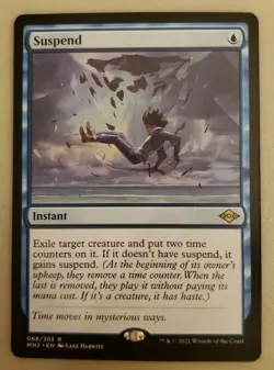 1x Suspend Modern Horizons 2 MH2 Magic the Gathering MTG NM - Image 1