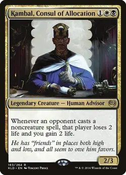 Kambal, Consul of Allocation - FOIL - MTG - Magic: The Gathering - Kaladesh - NM - Image 1