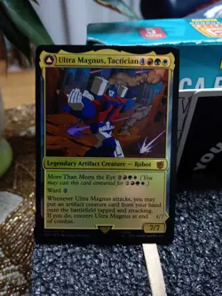 Ultra Magnus, Tactician 15 Foil Ultra Magnus Armored Carrier BOT Transformers - Image 1