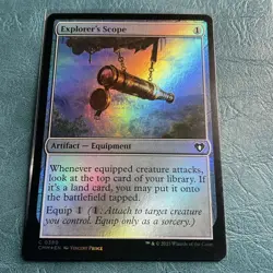 Explorer's Scope Common 0380 Foil NM MTG - Image 1