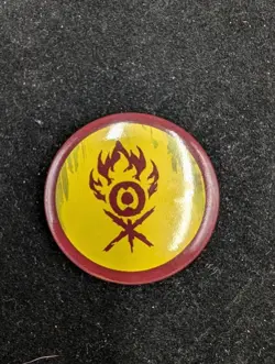 Gruul Clans Gatecrash Prerelease Pin Mtg Magic the Gathering - Image 1