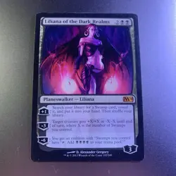 Magic The Gathering MTG Liliana Of The Dark Realms #102/249 - Image 1