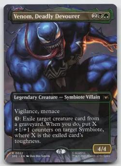 Venom, Deadly Devourer (Borderless) R Normal Marvel's Spider-Man: Eternal 22 - Image 1