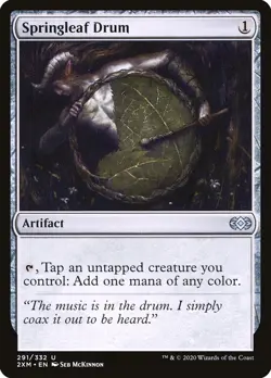 Springleaf Drum [Double Masters] Magic MTG - Image 1