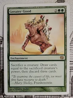 MTG Greater Good x1 LP/NM ~9th Edition (Magic)See Descript*Free Shipping* - Image 1