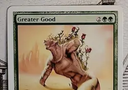 MTG Greater Good x1 LP/NM ~9th Edition (Magic)See Descript*Free Shipping* - Image 3