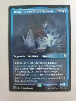 MTG Brinelin, the Moon Kraken Commander Legends Etched Foil Uncommon - Image 1