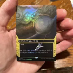 Reflecting Pool - #36 Foil Borderless Edge of Eternities: Stellar Sights - Mtg - Image 1