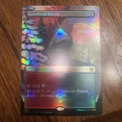 Karplusan Forest (Borderless) Dominaria United Foil - Image 1