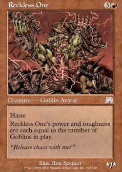 Onslaught #222 Reckless One - Image 1