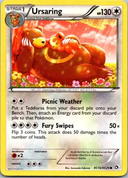 Ursaring RC16/RC25 Legendary Treasures Radiant Collection LP Pokemon Lot of 12 - Image 1