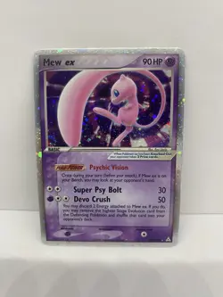 Mew ex 100/110 EX Holon Phantoms Holo Ultra Rare POKEMON - Image 1
