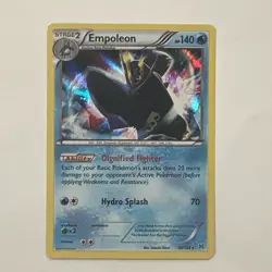 Pokemon TCG Empoleon Breakthrough 38/162 Holo Holo Rare Water Emperor 2015 HP - Image 1