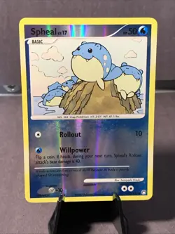 Pokemon TCG Spheal Mysterious Treasures #102/123 Reverse Holo 2007 NM/LP - Image 1