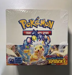 Pokemon TCG Scarlet & Violet Surging Sparks Booster Box 36 Packs SEALED ✅ MINT - Image 1