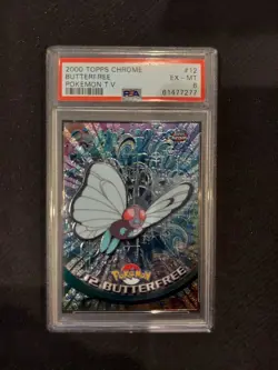 PSA 6 Chrome Butterfree Topps Pokemon - Image 1