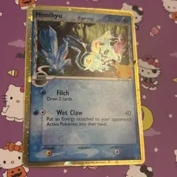 Pokemon TCG Mimikyu (Delta Species) SWSH136 Black Star Promos Holo Promo - Image 3
