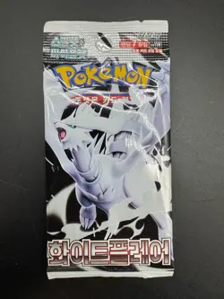 Lot of (100) Pokemon TCG Korean White Flare Booster Packs SEALED - Image 2