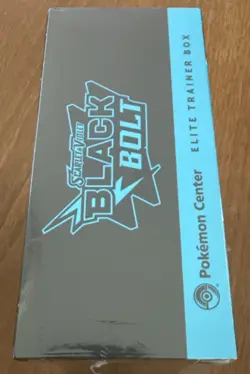 Pokemon Black Bolt Elite Trainer Box ETB Pokemon Center Exclusive S&V New Sealed - Image 5