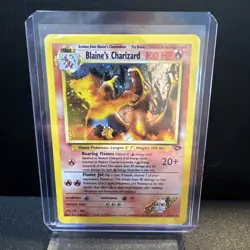Pokemon - Blaine's Charizard - 2/132 - Gym Challenge - Holo - Unlimited - Image 1