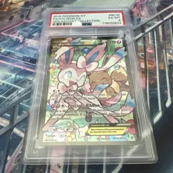 2016 Pokemon XY Generations Sylveon Ex Radiant Collection #RC32 PSA 6 - Image 1