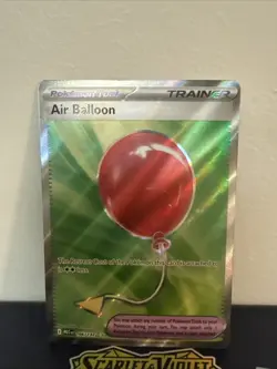 Pokemon TCG Air Balloon 166/132 Me01: Mega Evolution Holo - Image 1
