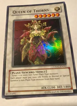 Queen of Thorns - CSOC-EN042 - Super Rare Yugioh - Image 1