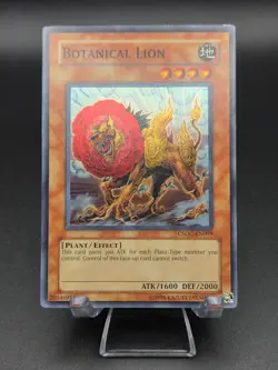 Botanical Lion CSOC-EN099 YuGiOh Crossroads of Chaos 2008 Super Rare - Image 1