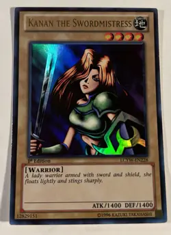TCG Yu-Gi-Oh! KANAN The SWORDMISTRESS LCYW-EN228 Ultra Rare 1st Edition LP 1x - Image 1