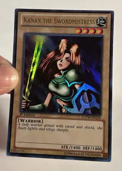 TCG Yu-Gi-Oh! KANAN The SWORDMISTRESS LCYW-EN228 Ultra Rare 1st Edition LP 1x - Image 2